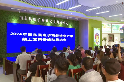 搭乘電商快車，田東芒果香飄萬里